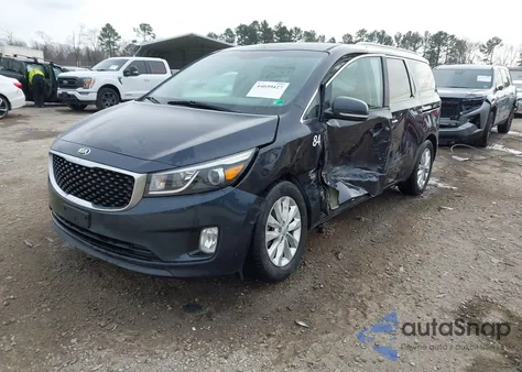 2016 Kia Sedona Ex from USA, damaged, VIN KNDMC5C14G6136374